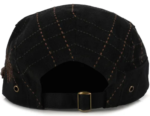 Miniatura 5 de M MOACC Hombres Newsboy Gorras de algodón con hebilla ajustable Boina Sombrero Plano Conducción Cabbie Gatsby Sombreros