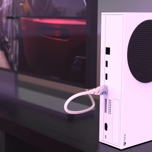 Miniatura 8 de Monster Cable HDMI 4k Ultra HD con Ethernet, resistente a la corrosión, contactos de oro rosa de 24 k y conexión V-Grip, cable HDMI para PS3