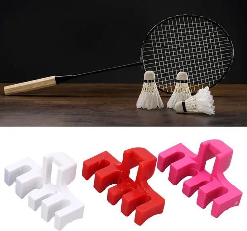 Miniatura 6 de plplaaoo Esparcidor de carga de raqueta de bádminton, esparcidor de carga de raqueta de bádminton, 5 unidades, adaptador de esparcidor de carga