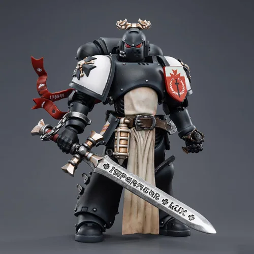 Miniatura 7 de JOYTOY 1/18 Warhammer 40,000 Figura de acción Black Templars The Emperors Champion Rolantus Collection