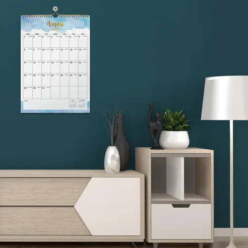 Miniatura 7 de Calendario 2026 – Calendario de pared 2026 – Calendario grande 2026, 12 x 17 pulgadas, enero 2026 – diciembre 2026, encuadernación de doble alambre