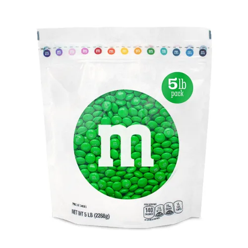 Miniatura 8 de M&M'S World It's A Boy - Bolsa de caramelos de chocolate con leche de 2 libras con blanco y azul M&M'S para baby showers, fiestas de revelación