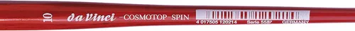Miniatura 11 de da Vinci Watercolor Series 5580 CosmoTop Spin Pincel de Pintura, Redondo Sintético con Mango Rojo