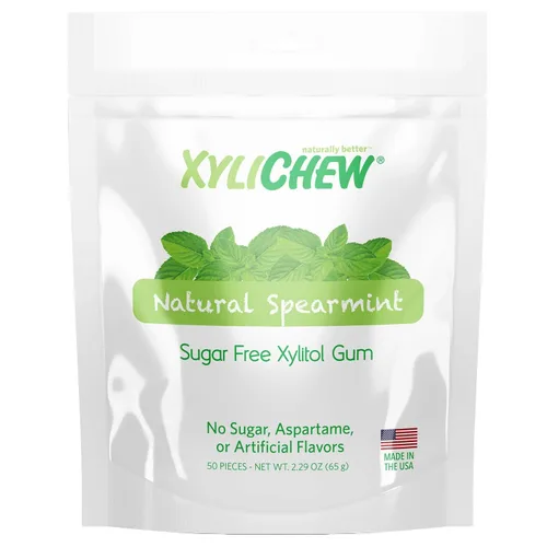 Miniatura 9 de Xylichew - Botes de goma de mascar 100% xilitol, sin OMG, gluten, aspartame y goma sin azúcar, cuidado bucal natural, alivia el mal aliento