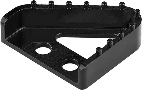 Motocicleta CNC freno trasero pedal paso placa punta para RC125 200 390 o 690 990 negro pedal de freno trasero controles de pie, Negro -