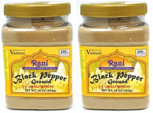 Miniatura 8 de Rani - Polvo fino de pimienta negra de 80 malla, 400 onzas, caja a granel de 25.0 lbs ~ Todo natural Vegano Apto para gluten Sin OMG Kosher