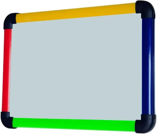 Miniatura 11 de VIZ-PRO Pizarra pequeña de borrado en seco/caballete portátil de pizarra blanca de 10 x 10 pulgadas con 2 marcadores