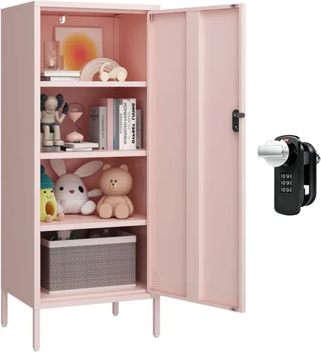 Miniatura 9 de Steehoom Gabinete de almacenamiento de metal 500 (verde, H49.21'')