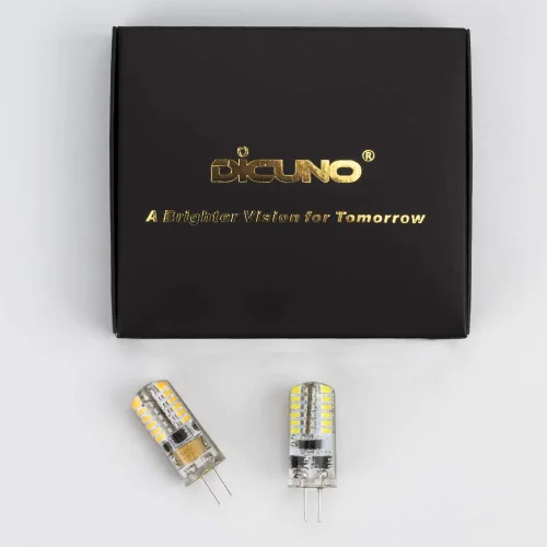 Miniatura 7 de DiCUNO G4 base de bombilla de LED de corriente alterna/corriente directa de 12 voltios, equivalente a 20 watts ~ 25 watts. T3 Repuesto para bombilla