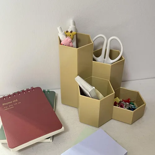 Miniatura 4 de Portalápices para organizador de escritorio, lindo soporte para bolígrafos, suministros de escritorio de oficina y accesorios para escritorio