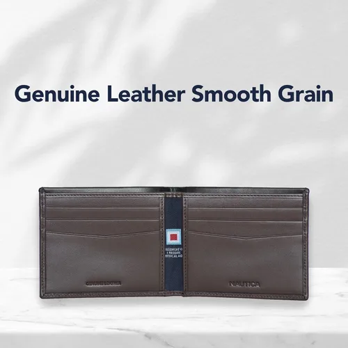 Miniatura 5 de Nautica Pop Color Leather Bifold Wallet