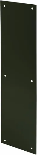 Miniatura 3 de Prime-Line J 4630 - Placa de empuje para puerta, 4 x 16 pulgadas, latón brillante (paquete individual)