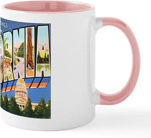 Miniatura 107 de CafePress Taza de café de cerámica de 11 oz (11.0 fl oz) de San Francisco Blanco - Taza San Francisco