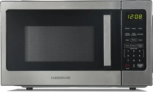 Miniatura 19 de Farberware - Horno microondas de encimera de 1.3 pies cúbicos – 1000 vatios de potencia, configuraciones de cocción automática, descongelación