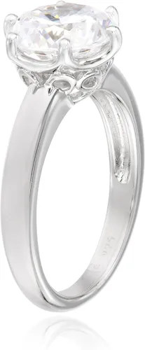 Miniatura 2 de Tienda Collection Sterling Silver Solitaire Ring set with Round Infinite Elements Cubic Zirconia