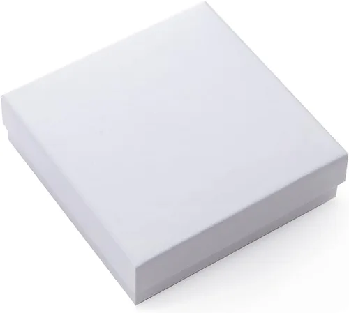 Miniatura 7 de GEFTOL Cajas de regalo de joyería, paquete de 96 cajas de joyería de cartón de 3.5 x 3.5 x 1 pulgadas, pequeñas cajas de regalo para joyas, aretes