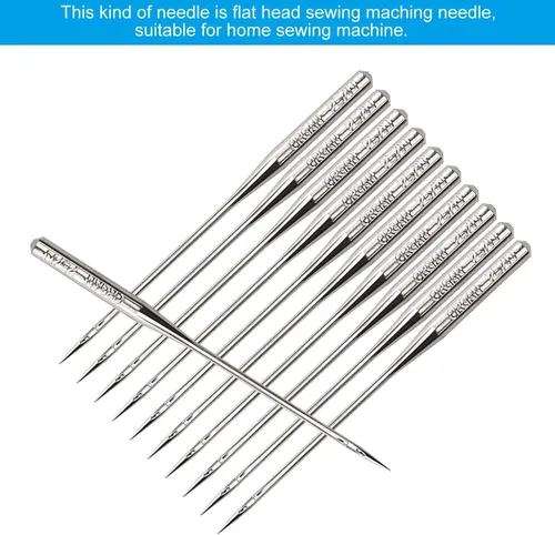 Miniatura 4 de 30 paquetes de agujas para máquina de coser tamaño 75/11 130/705H HAx1, agujas de bordar para máquina de coser Brother (3 paquetes de 10 agujas)