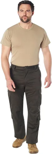 Miniatura 6 de Rothco - Pantalones vintage estilo paracaidista, relajados, estilo cargo con diseño de camuflaje vintage