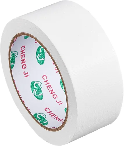 Miniatura 10 de GORGECRAFT Cinta de reparación de encuadernación de 22 yardas x 3/4 pulgadas, cinta adhesiva de tela blanca, cinta adhesiva de tela segura, cinta