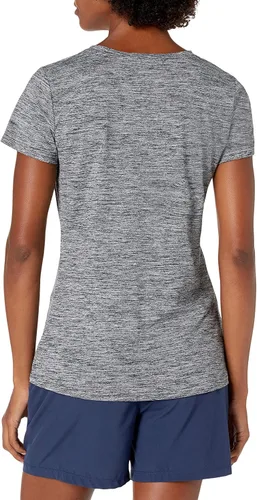 Miniatura 121 de Amazon Essentials Camiseta de manga corta con cuello redondo para mujer, de secado rápido, para entrenamiento, gimnasio, paquete múltiple