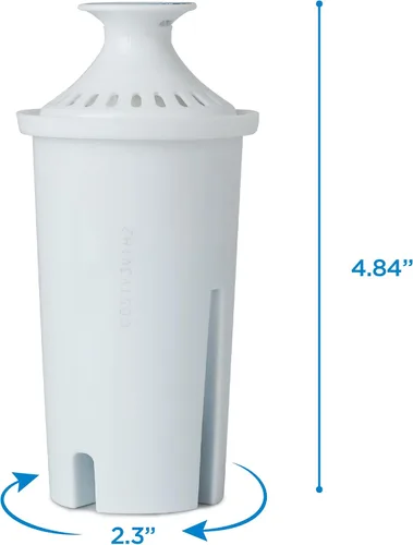 Miniatura 6 de Reemplazos de filtro Brita Commercial Cool, filtros de agua de repuesto para jarra Brita estándar, dura hasta 60 galones, Certificado NSF, CCWFB6