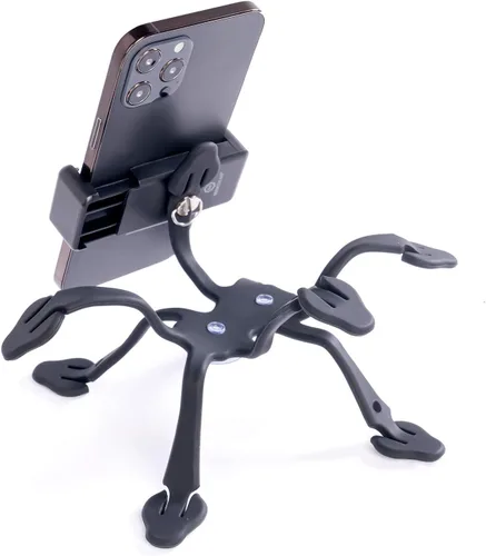 Miniatura 8 de Trípode de pulpo para teléfono celular, soporte universal para teléfono inteligente, trípode de pulpo, 8 patas para todos los teléfonos inteligentes