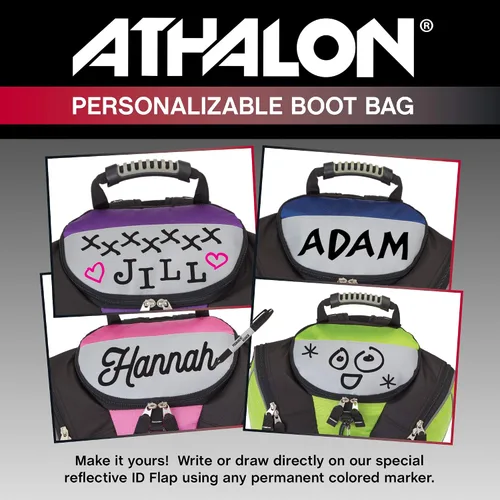 Miniatura 6 de Athalon Bolsa y mochila para botas de esquí Everything - Esquí - Snowboard Azul/gris