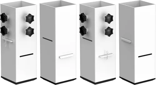 Miniatura 11 de Elevadores de cama de acero al carbono de grado superior 2025 de 2.3 pulgadas de diámetro, altura ajustable