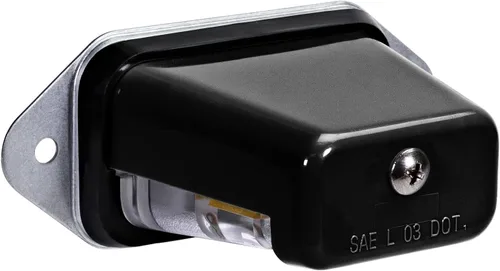 Miniatura 11 de TRUE MODS Luz LED Cromada para Placa de Matrícula para Remolque de Barco [Montaje en Superficie] [DOT FMVSS 108] [SAE L] [Impermeable] [12V DC] Cromo