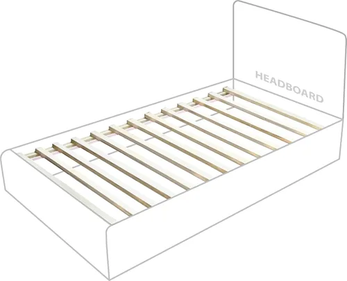 Miniatura 9 de Meridian Furniture Colección moderna Zara Cama tapizada de terciopelo contemporáneo con acolchonamiento de canal profundo y patas doradas a Crema