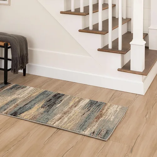 Miniatura 9 de Mohawk Home El agarre antideslizante de 2 pies 6 pulgadas x 9 pies mantiene las alfombras en su lugar, para suelos duros
