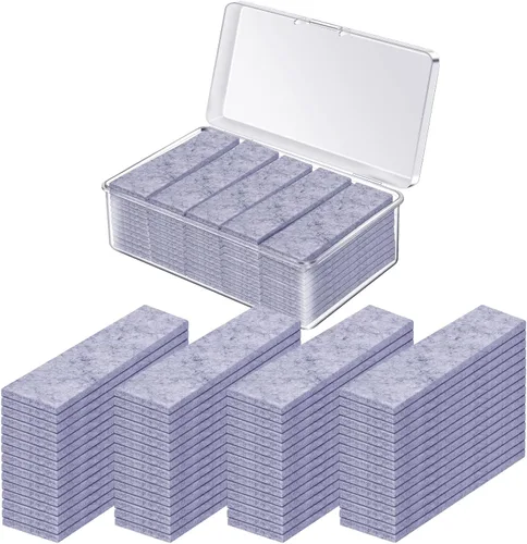 50 tapones para cabecero, antivibraciones y almohadillas insonorizadas, herramienta antivibraciones para camas, tapones de cama autoadhesivos para