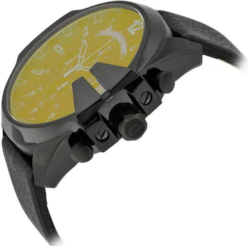 Miniatura 4 de Diesel Mega Chief - Reloj de cuarzo con cronógrafo de acero inoxidable para hombre