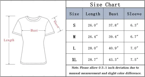 Miniatura 5 de Camiseta para mujer con frase divertida impresa en inglés