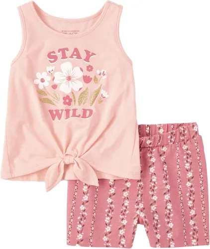 The Children's Place baby-girls And Toddler Girls Tank Top and Shorts, 2 Pc Set