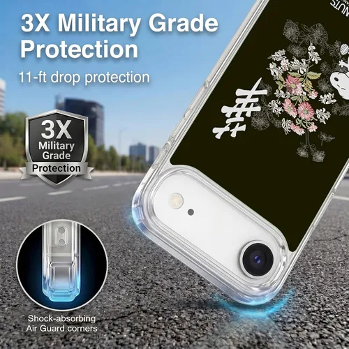 Miniatura 354 de Carcasa de gel para iPhone 7 Plus/iPhone 8 Plus, diseño de Snoopy Oriental de Peanuts, Badges