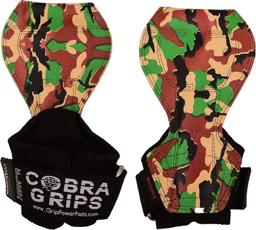 Miniatura 16 de Cobra Grips Flex Model Weight Lifting Gloves Heavy Duty Straps Alternative Power Lifting Hooks for Deadlifts with Padded Wrist Wrap Support