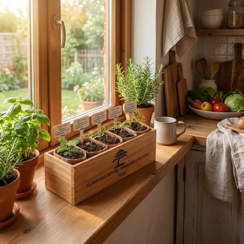 Miniatura 9 de AVERGO - Kit de árbol bonsái de lujo, 5 árboles bonzai japoneses únicos Kits completos de inicio de bonsái de interior para árboles en crecimiento