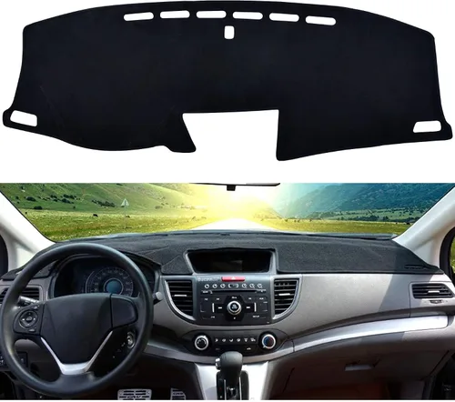 Miniatura 8 de SPEEDWOW Cubierta Alfombrilla para Tablero de Instrumentos Tapete Alfombra Compatible para Toyota Camry 2002-2006 Alfombrilla para Tablero Cubiertas