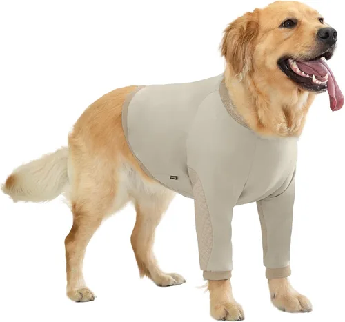 Miniatura 7 de Manga de recuperación para perros con protector de codo, traje de recuperación para patas delanteras del perro, traje de manga larga para mascotas