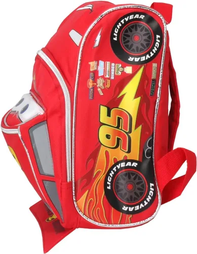 Miniatura 2 de Pixar Cars Rayo McQueen forma 10 pulgadas Mini mochila