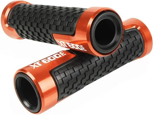 Miniatura 24 de Empuñaduras de manillar de motocicleta de 78 pulgadas, 0.866 in, agarres de manillar de motocicleta, tapa de extremo para Yamaha XT660E XT660 XT 14