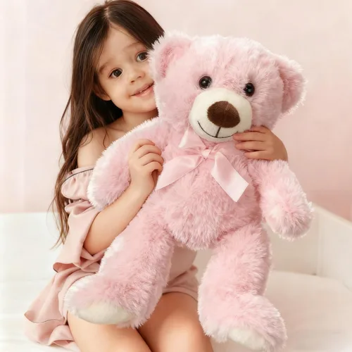 Miniatura 7 de Zhanmai Paquete de 9 lindos animales de peluche de osos de 14 pulgadas a granel para regalo de San Valentín, graduación, baby shower, fiesta