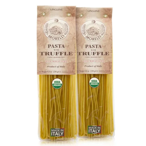 Miniatura 8 de Morelli Pasta italiana de trufa Linguine - Pasta gourmet - Hecho a mano en pequeños lotes - Importado de Italia - Pasta de sémola de trigo duro
