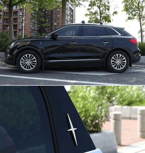 Miniatura 4 de Calcomanía de insignia deportiva de automóviles 3D de metal, emblema lateral del guardabarros trasero del maletero del coche, compatible con Lincoln