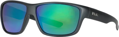 Miniatura 15 de HUK Gafas de sol, lentes polarizadas con marcos de rendimiento, gafas de sol para pesca, deportes y exteriores Espejo verde (clinch) / Subphantis
