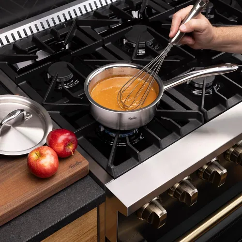 Miniatura 5 de Fissler M5 Pro-Ply - Cacerola de acero inoxidable de 5 capas, 1.5 cuartos de galón