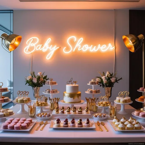 Miniatura 4 de ADVPRO Letreros LED de neón personalizados para baby shower, personalizables para fiestas de cumpleaños, letrero de luz de neón LED grande