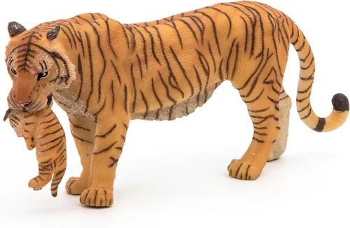 Miniatura 8 de Papo Juego de figuras de juguete de Tigresa con Cub