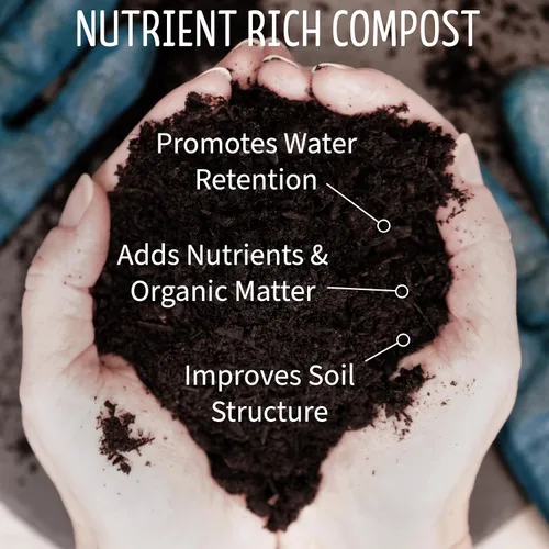 Miniatura 3 de OMRI Certified Organic Compost Tamaño: 3.0 galones, bolsa de 12-15 libras